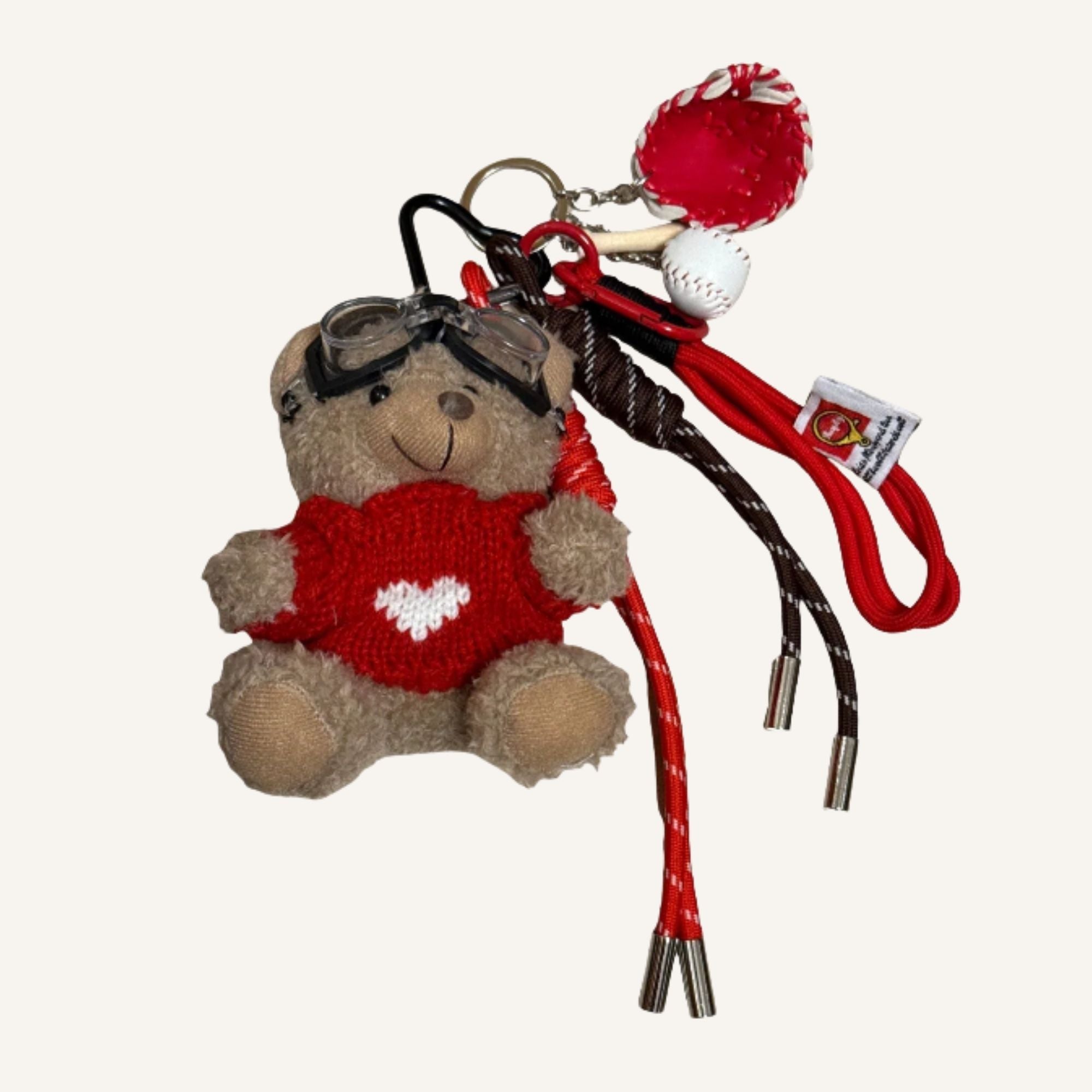 CHARM OSITO JERSEY ROJO