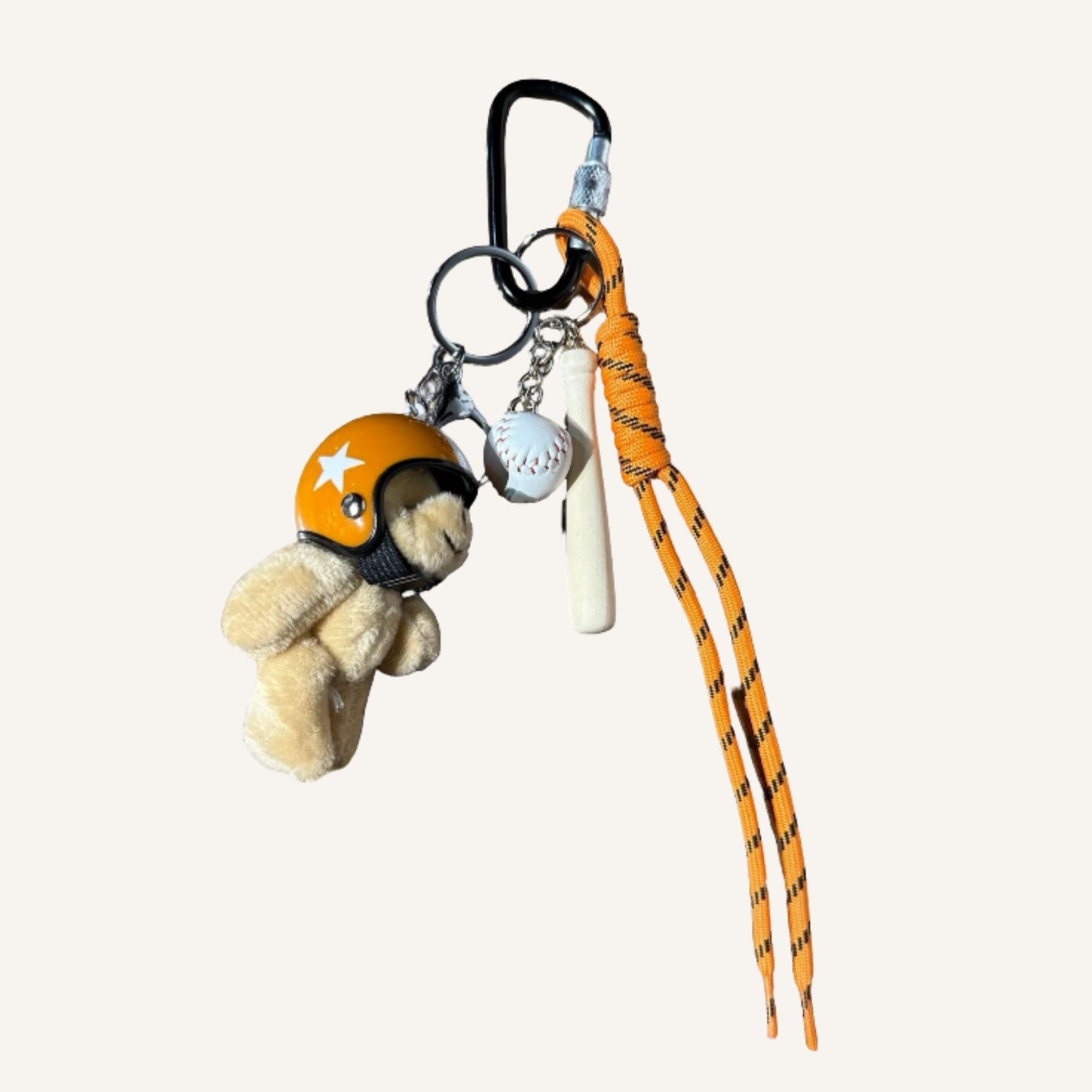 CHARM OSITO CASCO NARANJA