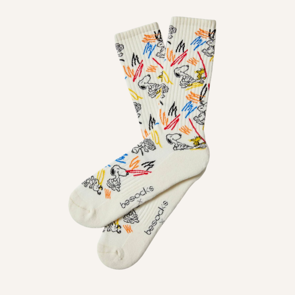 CALCETINES SNOOPY GARABATOS 100% ALGODÓN ORGÁNICO