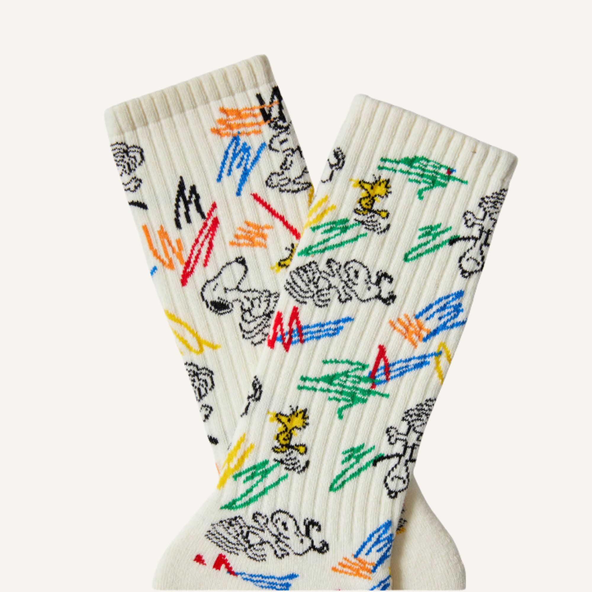 CALCETINES SNOOPY GARABATOS 100% ALGODÓN ORGÁNICO