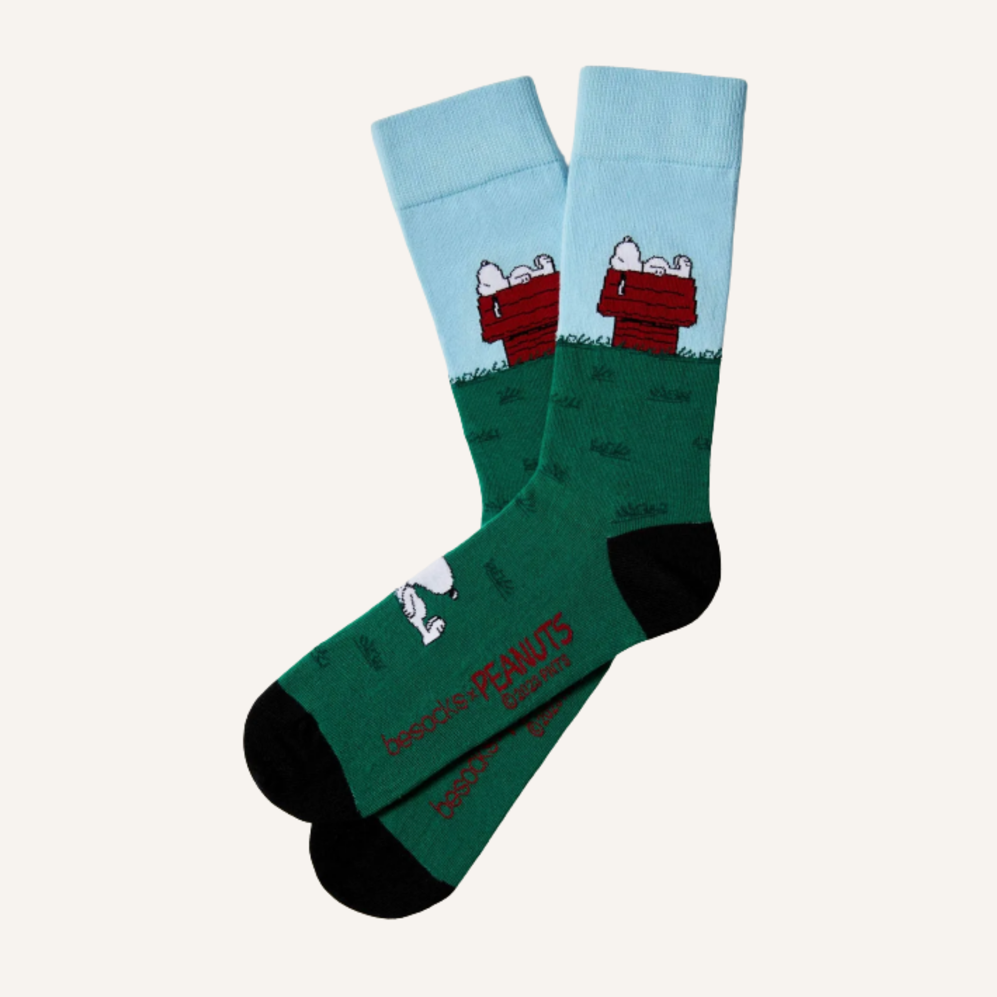 CALCETINES SNOOPY Y CASITA 100% ALGODÓN ORGÁNICO