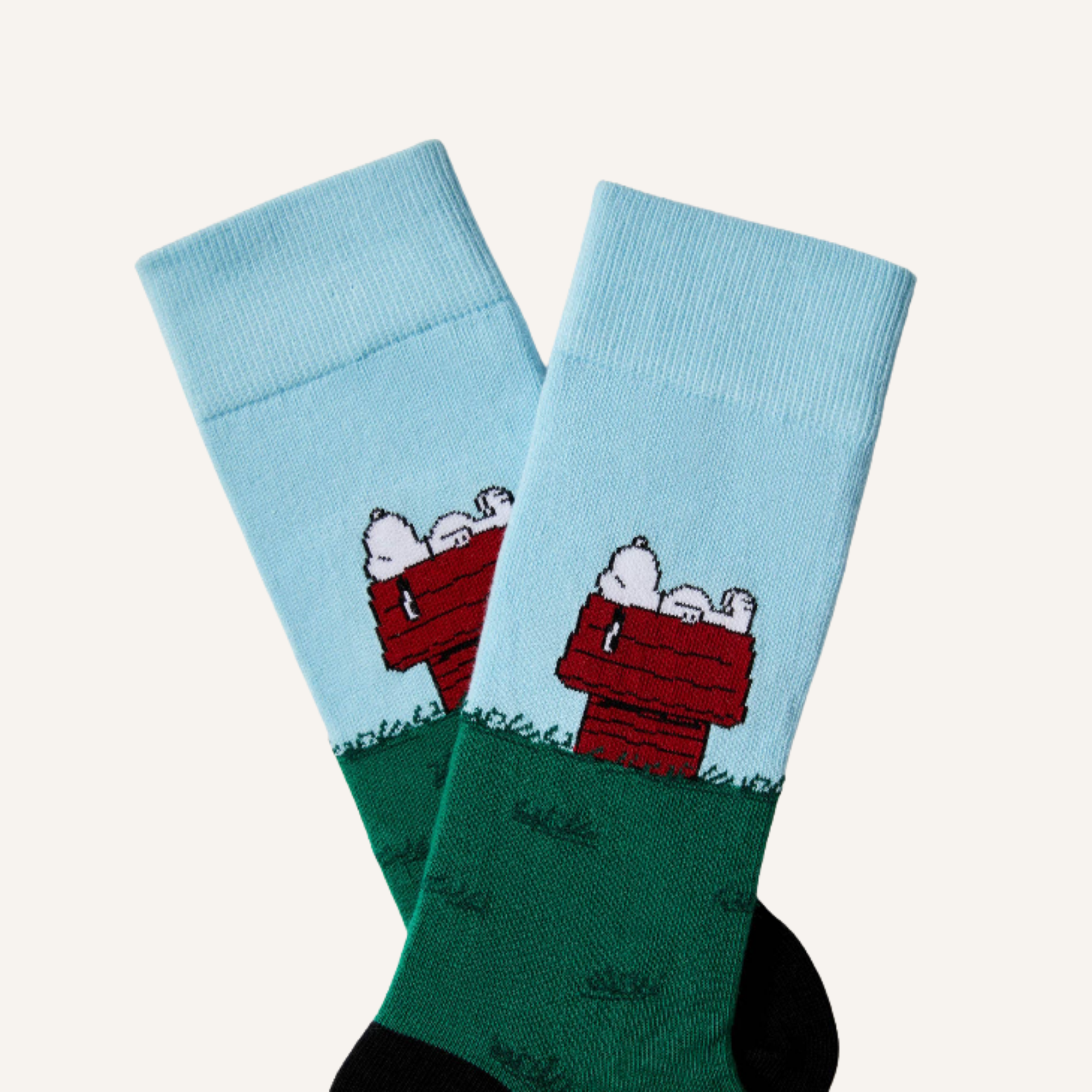 CALCETINES SNOOPY Y CASITA 100% ALGODÓN ORGÁNICO