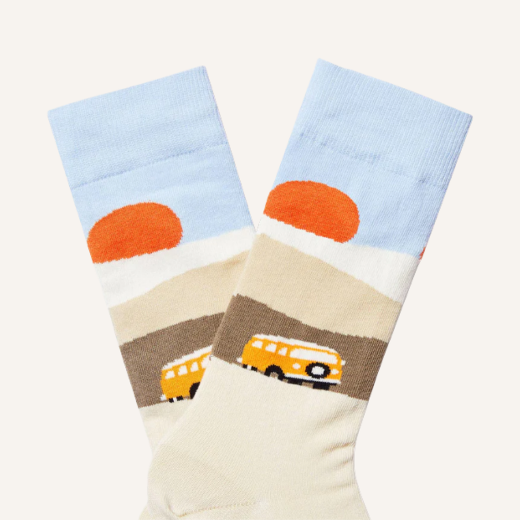 CALCETINES ROADTRIP 100% ALGODÓN ORGÁNICO