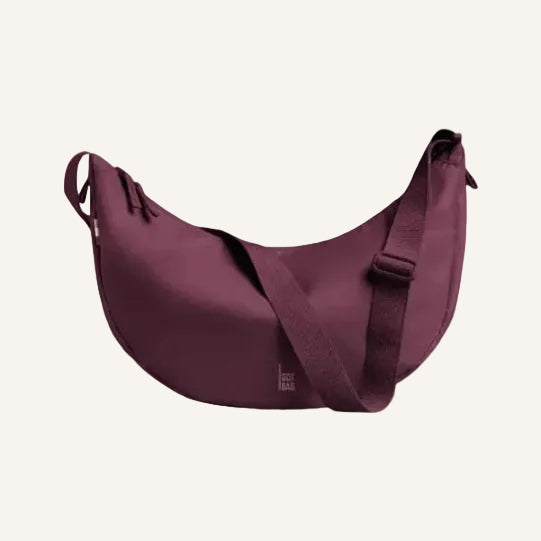 Bolso Hobo grande Got Bag Moon · Granate